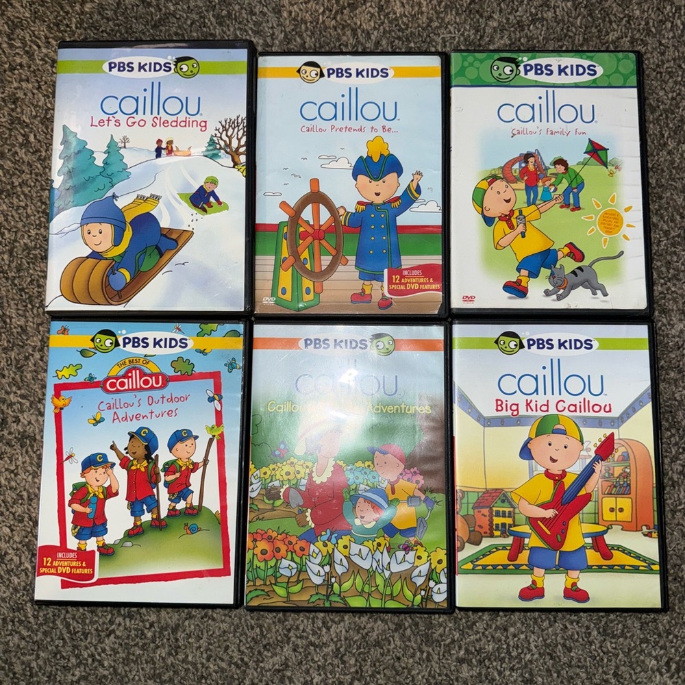 Caillou DVD Bundle